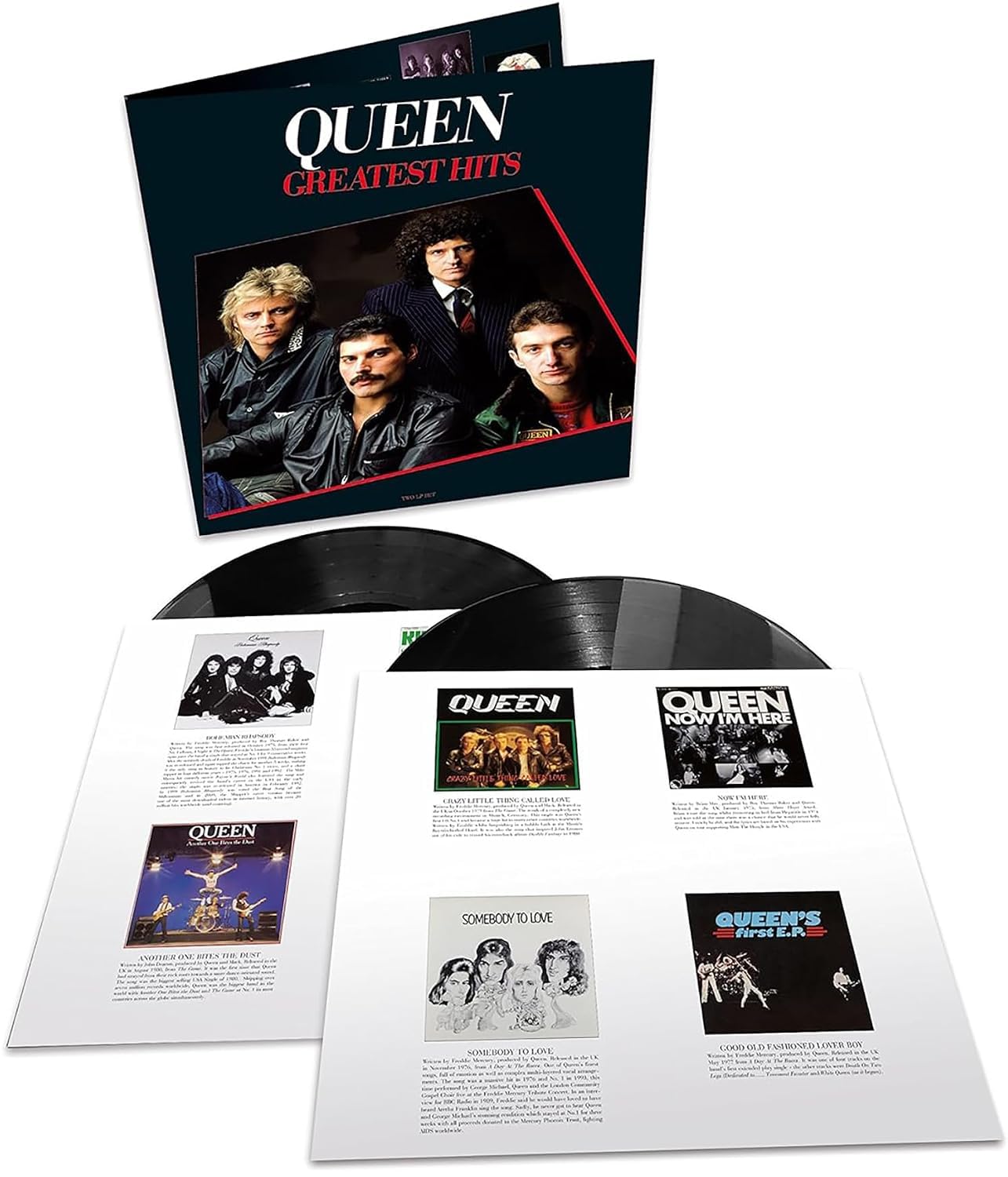 Queen - Greatest Hits I & II 2 Pack | Remastered 180G Half Speed Black Vinyl