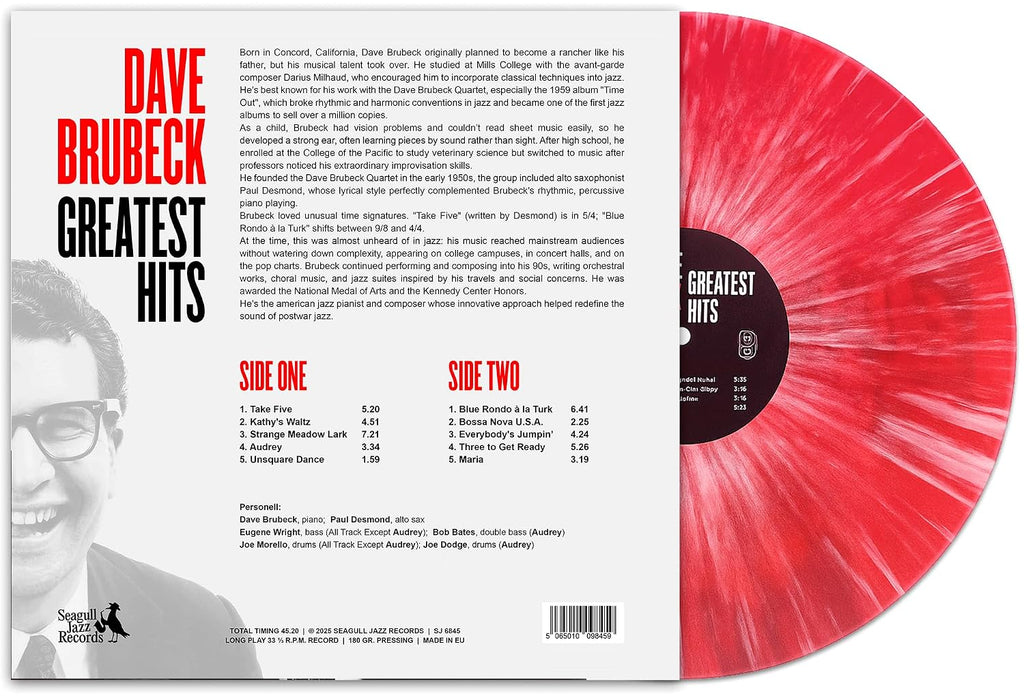 Dave Brubeck Greatest Hits - Limited Color Edition