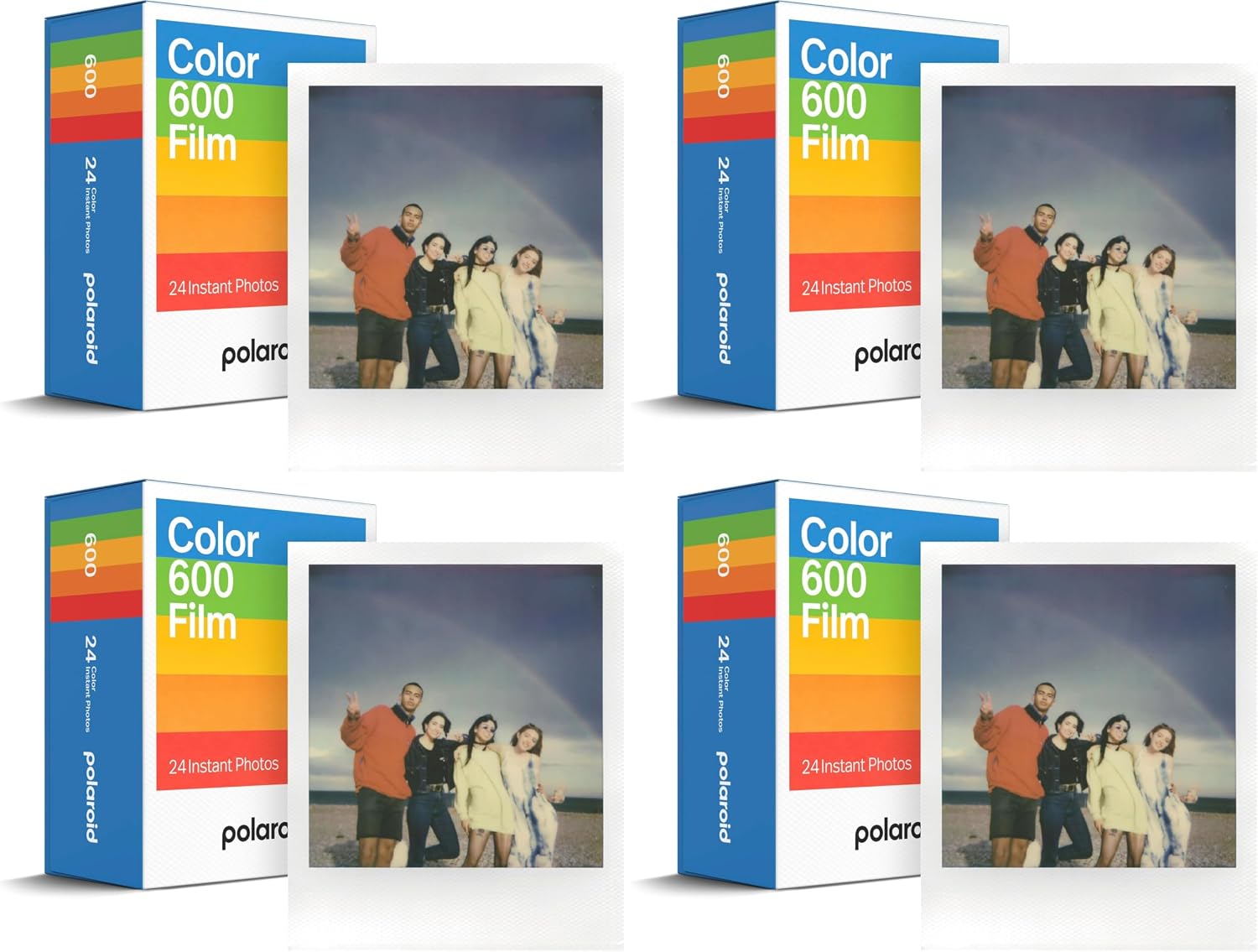 Color Film for 600 - X48 Bulk Film Pack (48 Photos) (6597)