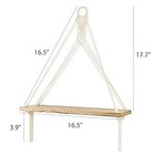 Ono Artificial Ivy Re Hanging Shees with Lights Set of 2 Boho